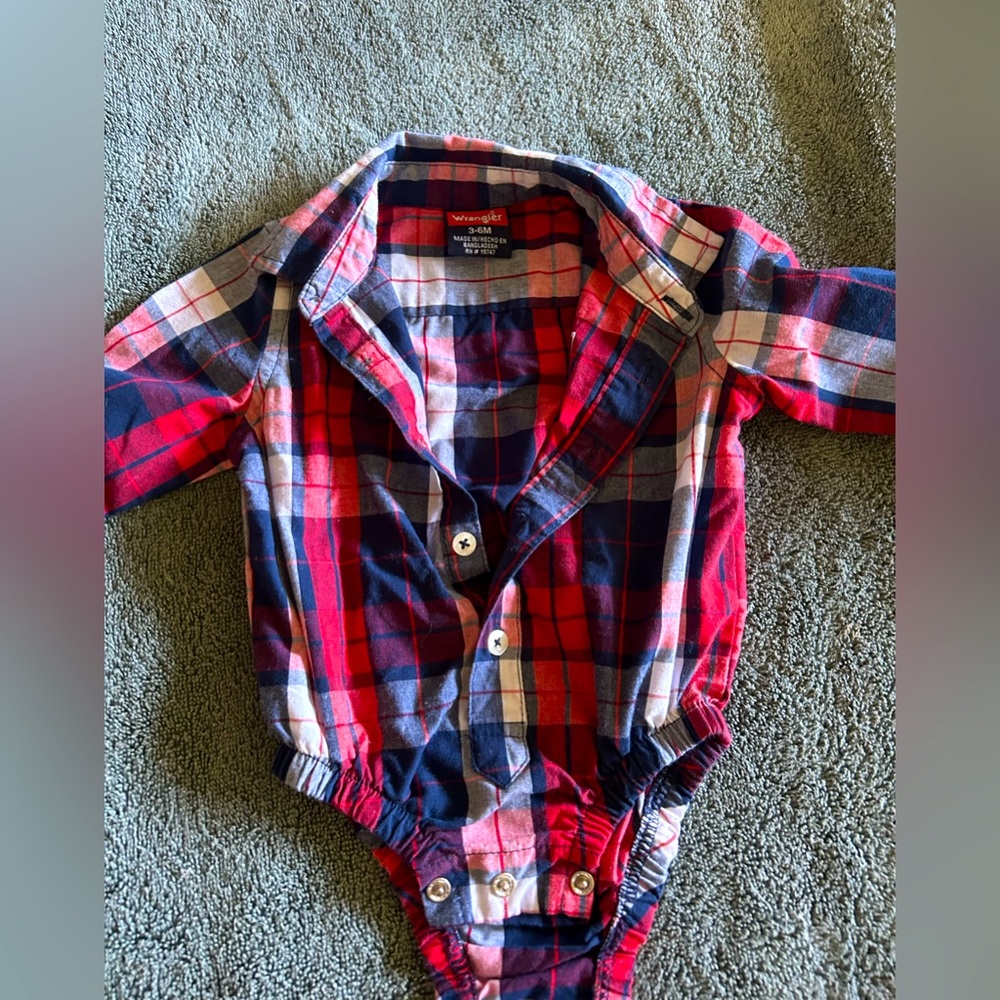 Wrangler onesie